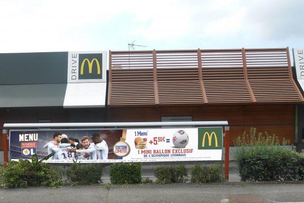 Signalétique extérieure McDonald's